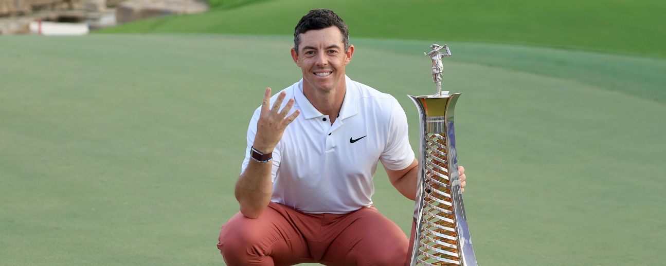 McIlroy becomes Europe No. 1 for fourth time