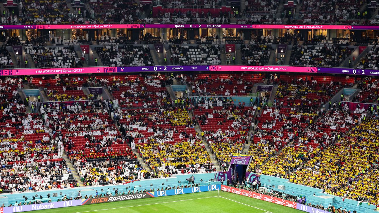 Billions of dollars bought Qatar a World Cup, but not loyal fans in opener vs. Ecuador