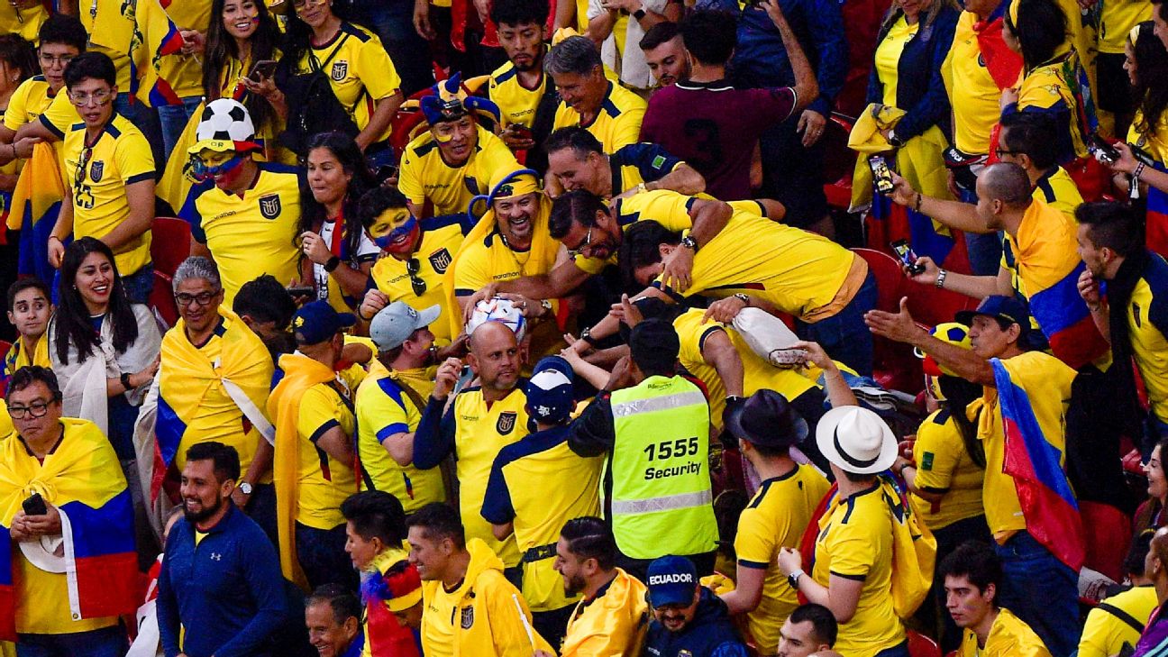 Ecuador fans 'want beer'; Qatar's exit loss early