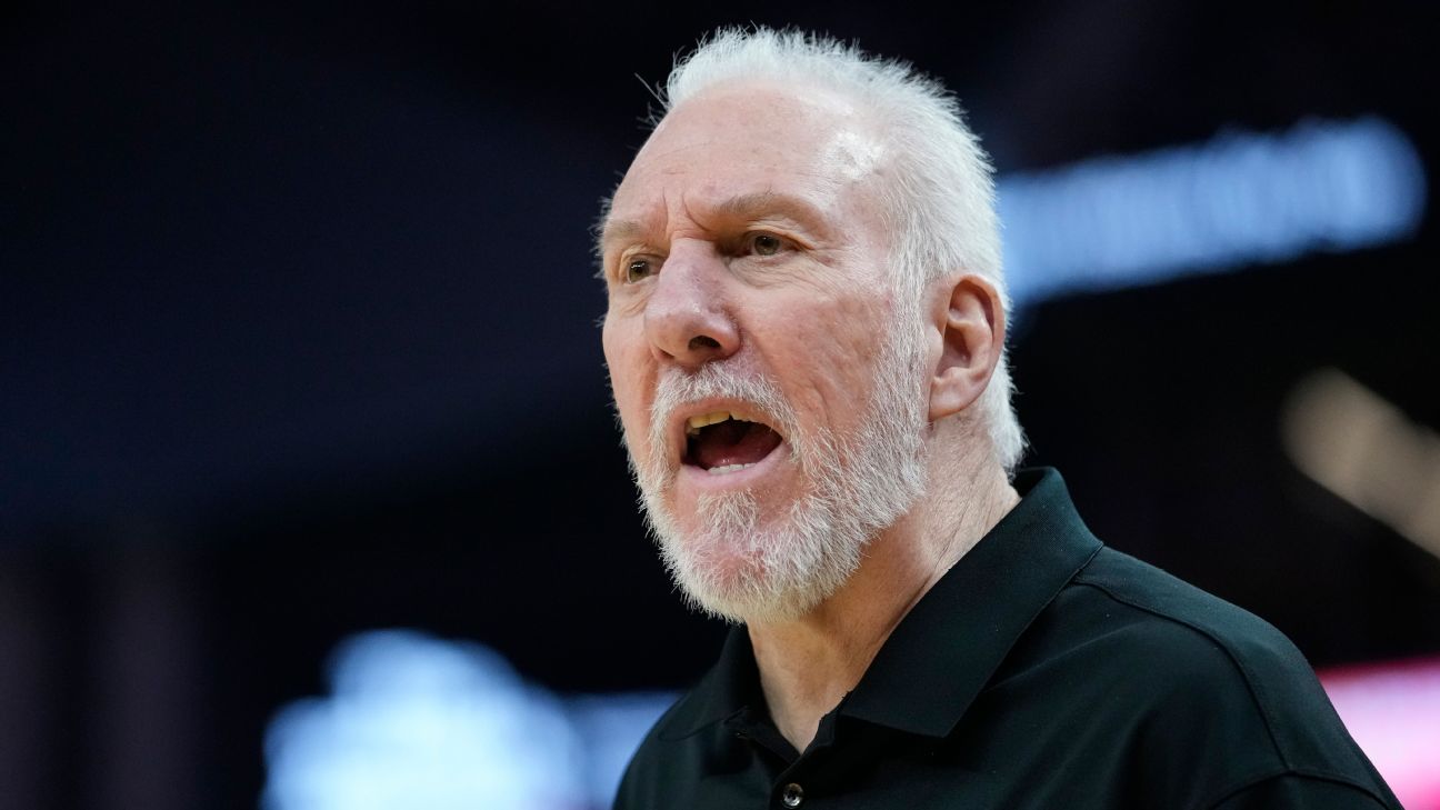 Spurs' Gregg Popovich Out 2 Games After Undergoing 'Minor Medical  Procedure', News, Scores, Highlights, Stats, and Rumors