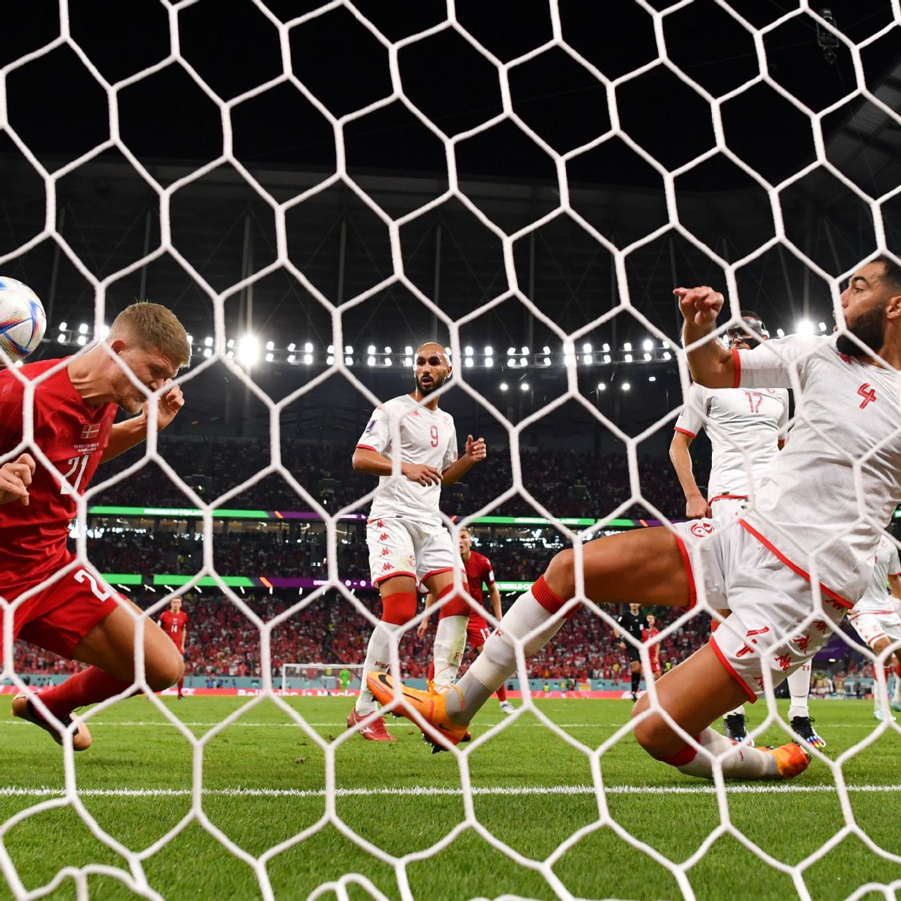 Tunisia, Denmark Draw in World Cup Opener