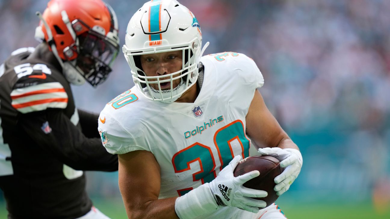 Dolphins agree to terms with Alec Ingold on 3-year extension