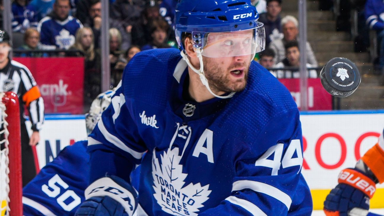 Maple Leafs place D Rielly on long-term injured reserve