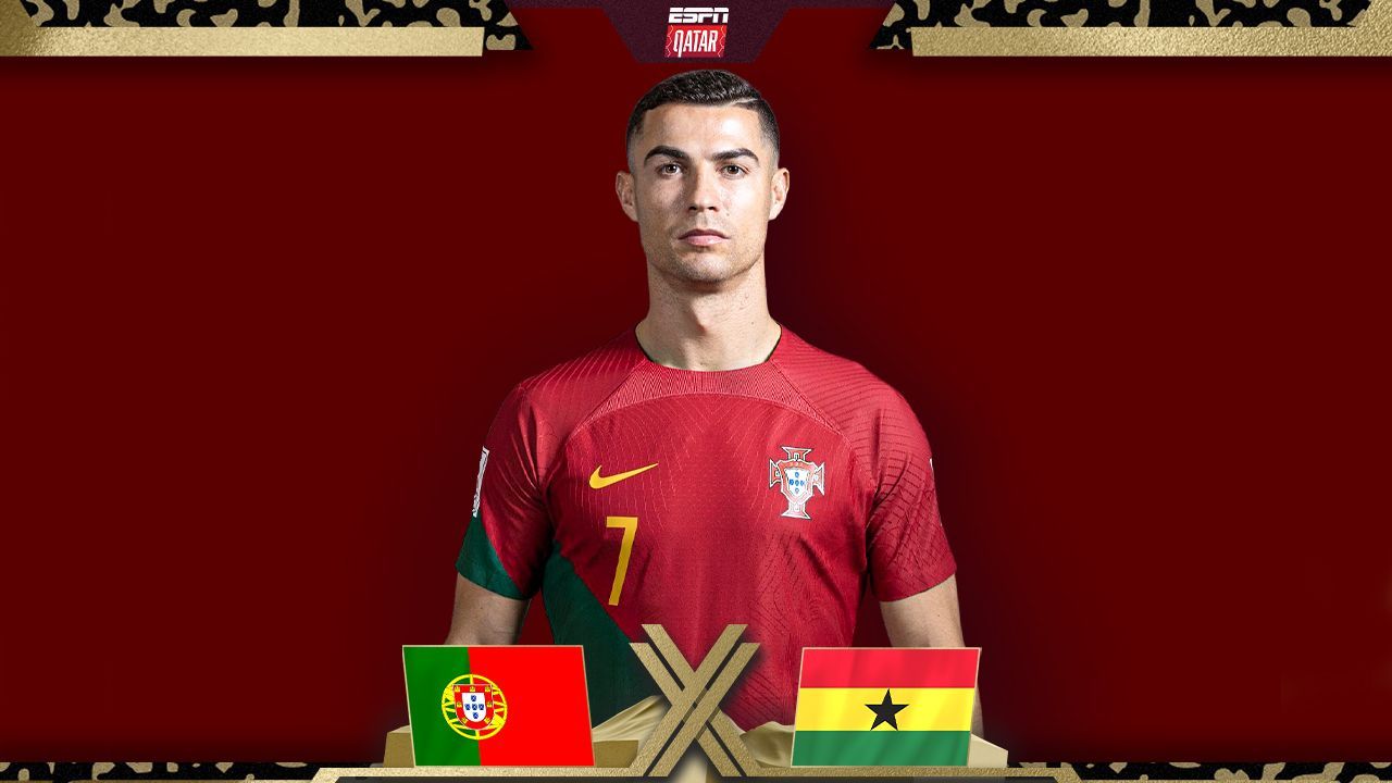 Portugal x Gana, Grupo H, Copa do Mundo FIFA de 2022, no Qatar