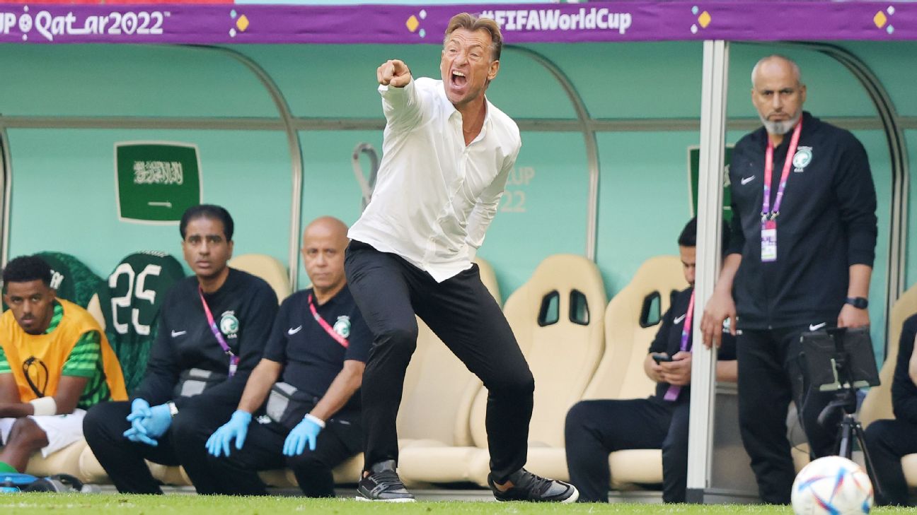 Herve Renard, the head coach of Saudi Arabia in FIFA World Cup 2022 -  Sportstar