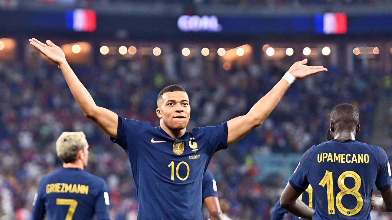 Mbappé dispara na artilharia da Copa do Mundo 2022; veja a lista