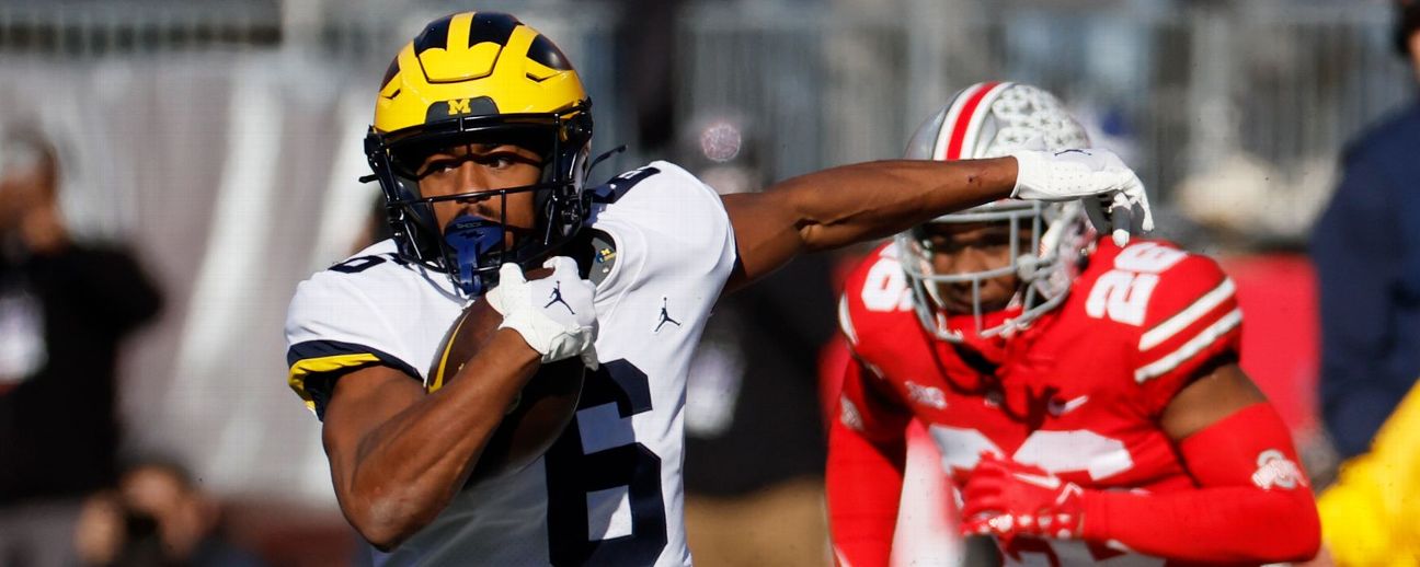 Follow live: Johnson (two TD catches), Michigan out front in fourth quarter