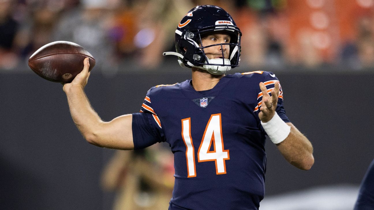 Bears QB Trevor Siemian starts vs. Jets despite injuring oblique