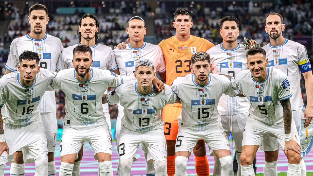 Uruguay busca su primer triunfo ante Portugal por el Grupo H - CONMEBOL