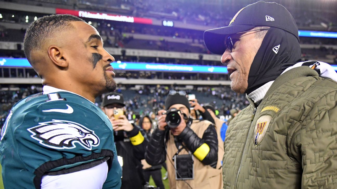 Eagles top lifeless Cowboys, seize control of NFC East