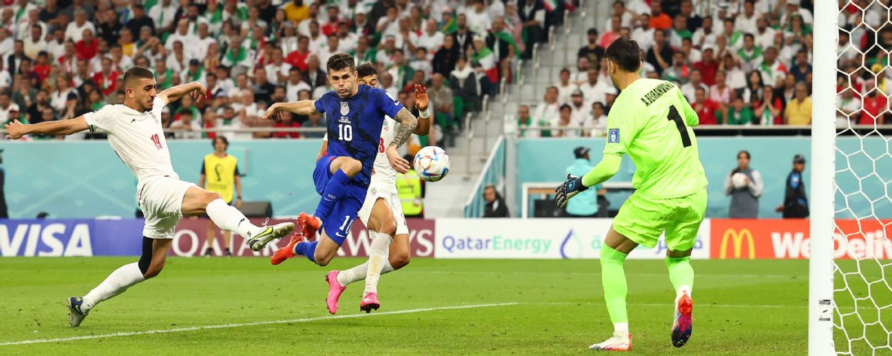 Follow live: USMNT meet Iran with spot in the round of 16 on the line