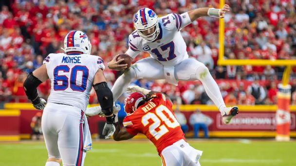 Art of the QB leap: How Bills' Josh Allen brings 'backyard' style to the NFL