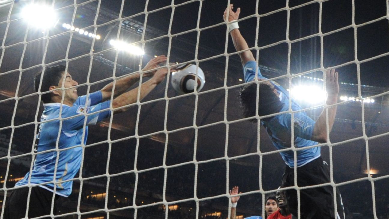 Ghana determined to gain revenge on Uruguay for Suarez handball