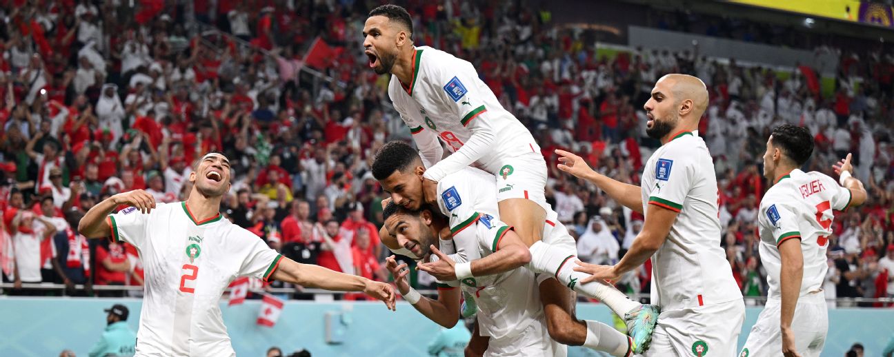 Ziyech and En-Nesyri fire Morocco in World Cup round of 16 as