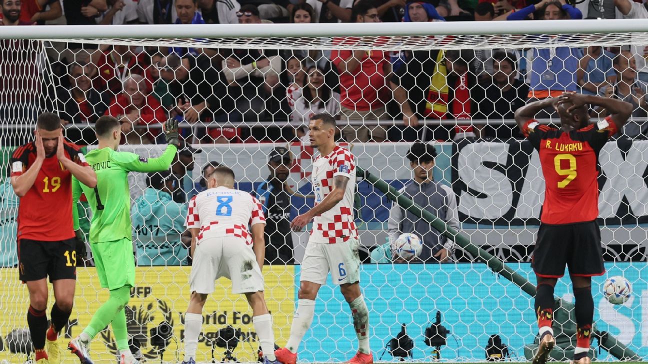 Croatia reach World Cup last 16 as Belgium's golden generation stay trophy-less