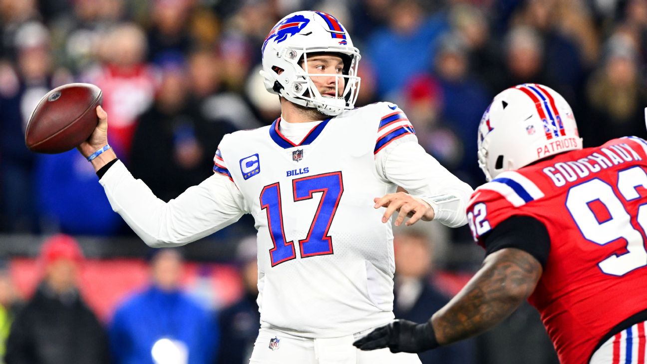 NFL scores: Buffalo Bills ease past New England Patriots to move