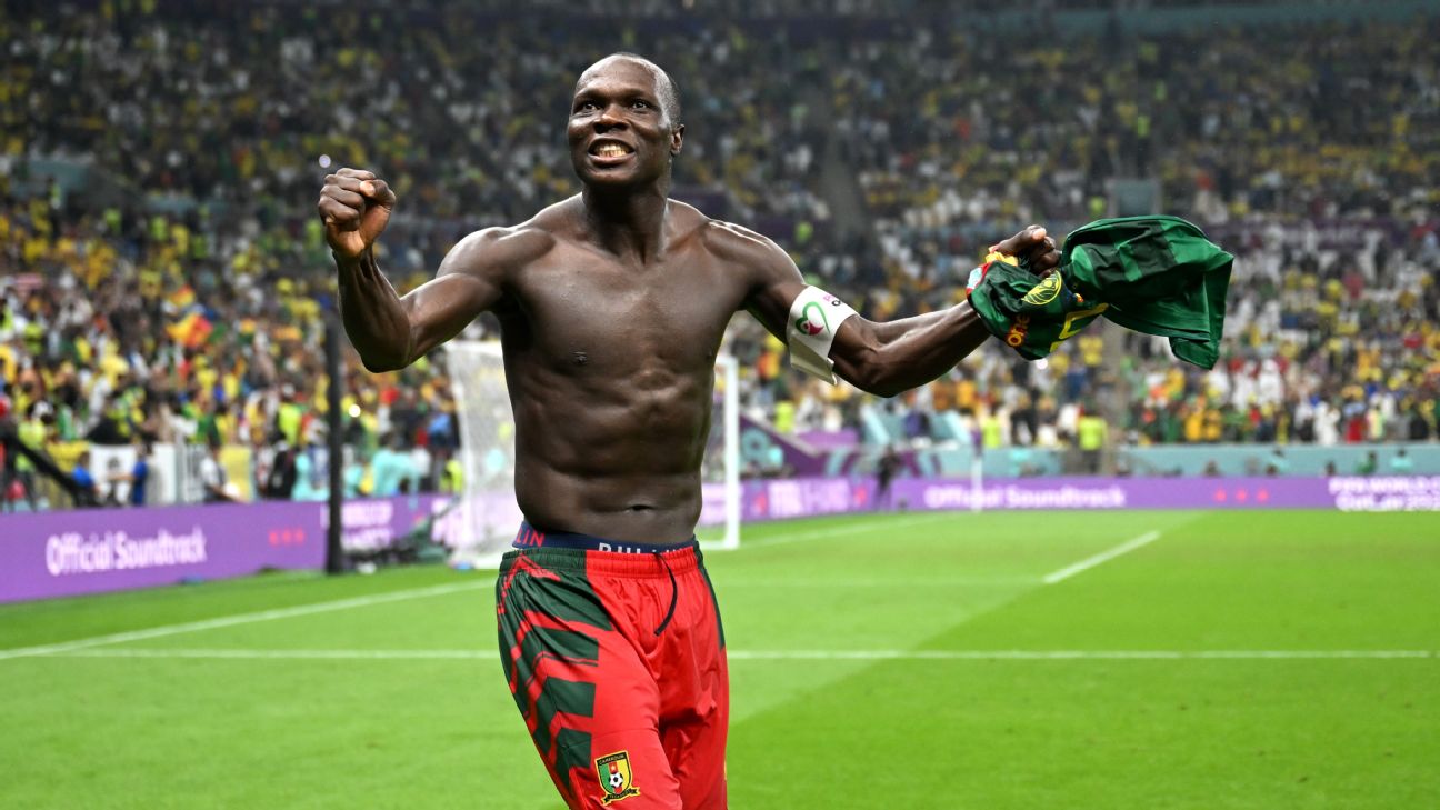 Cameroon give this World Cup another shock by beating Brazil