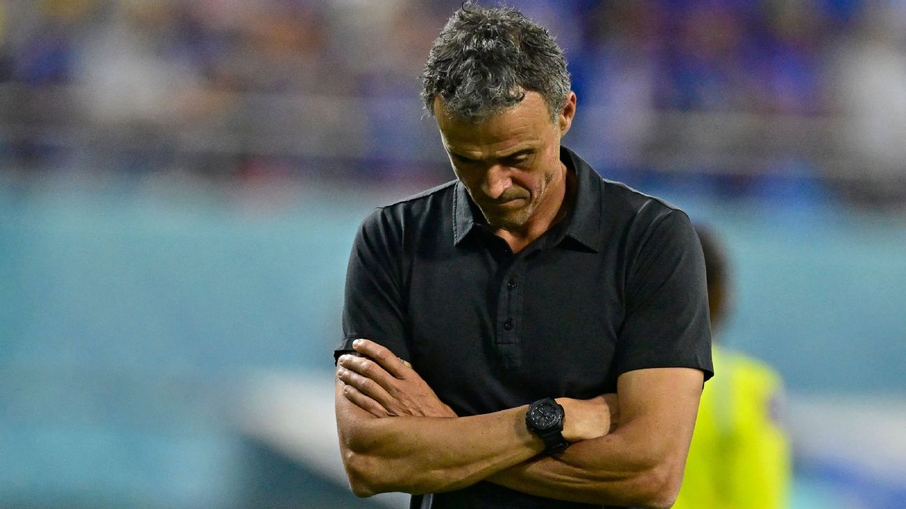 Luis Enrique out as Spain boss after Morocco loss