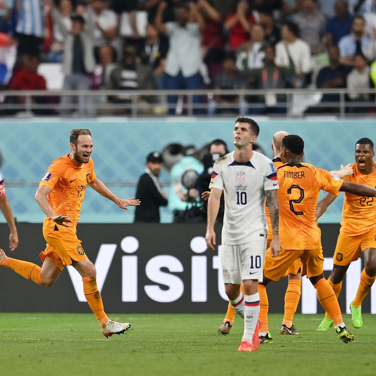 USA vs Netherlands final score, result: USMNT crash out of World Cup in  Round of 16 to Depay, Netherlands thanks to missed chances