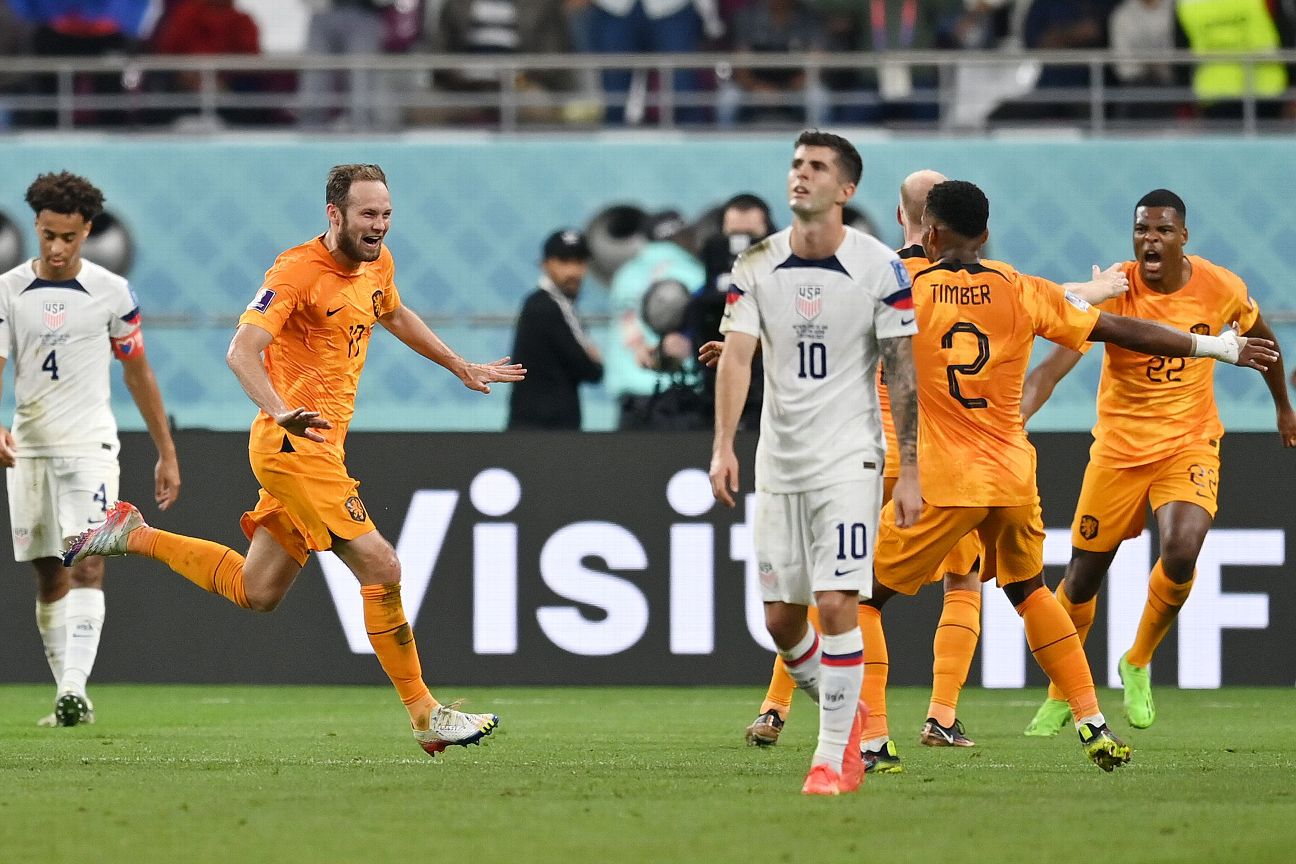 USA vs. Netherlands recap: Americans lose 3-1, crash out of World cup