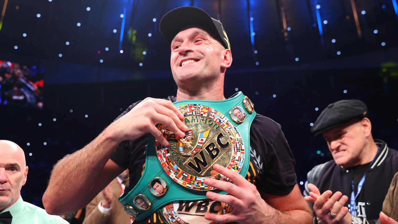 Tyson Fury  Biography  record  fights and more