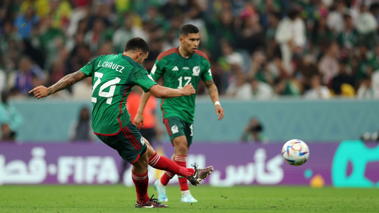 Mexico goal was most powerful shot in WC 1st rd