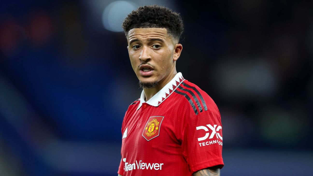 Sancho omitted from Man United training camp