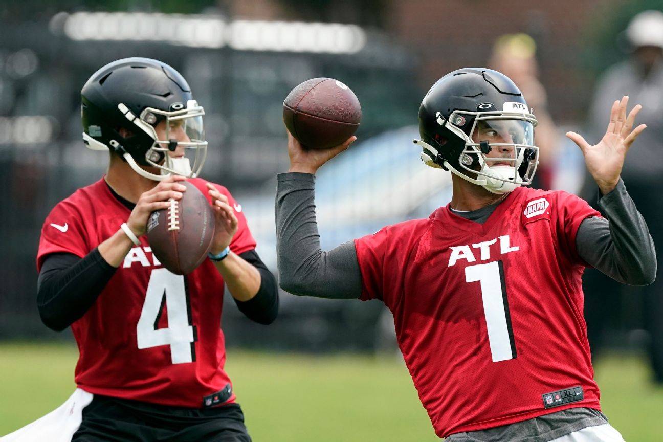 Source: Falcons bench Mariota for rookie Ridder