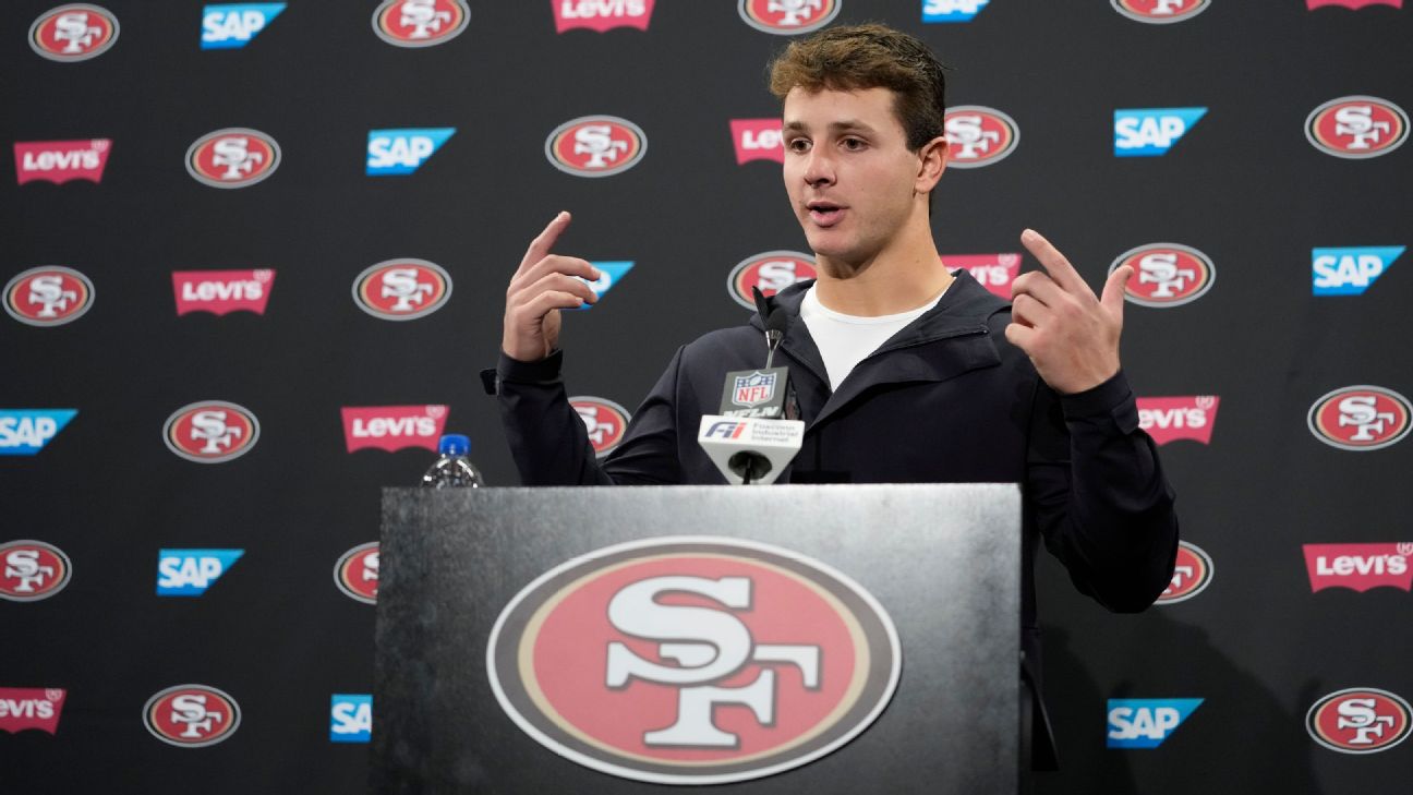 San Francisco 49ers quarterback Brock Purdy undergoes successful surgery on  right elbow, ESPN reports - ABC7 San Francisco