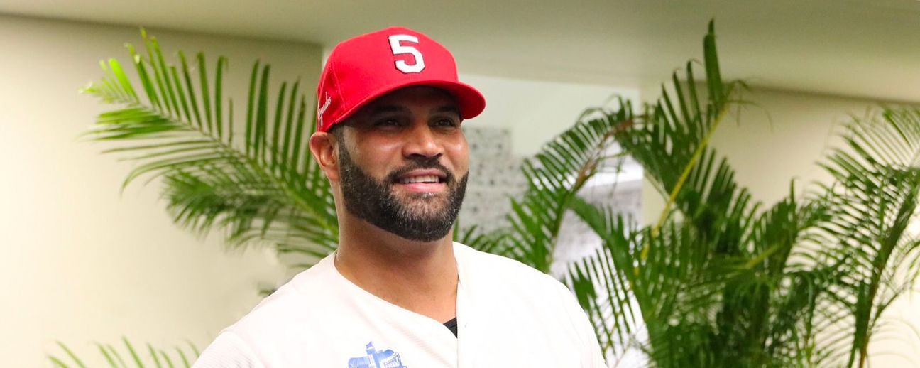 Albert Pujols mostró sus habilidades de baloncesto en el Celebrity Game de  la NBA - El Diario NY