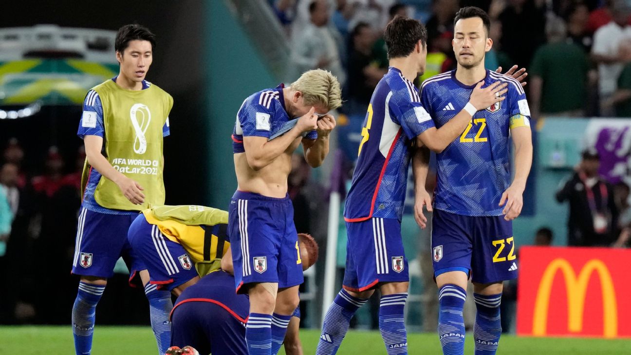 Japan, South Korea defeats end World Cup dreams for Asian teams