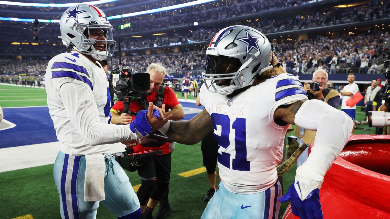 La NFL multa a cuatro Cowboys por su celebración en el juego de Acción