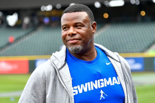 Junior driver: Griffey in pace car at Indy 500