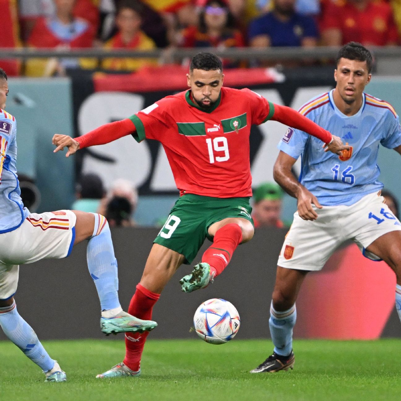 Morocco knocks out Spain; Portugal beats Switzerland 6-1 — FIFA