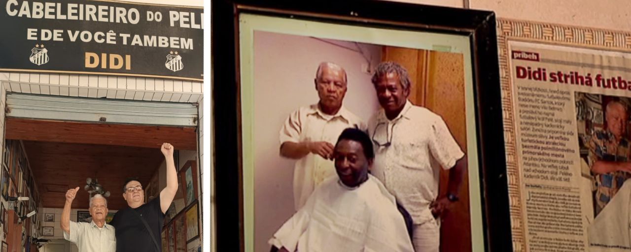 Conheça Didi, o cabeleireiro que cortou o cabelo de Pelé mais de 1.000 vezes, e veja a homenagem da ESPN com o mesmo corte do Rei