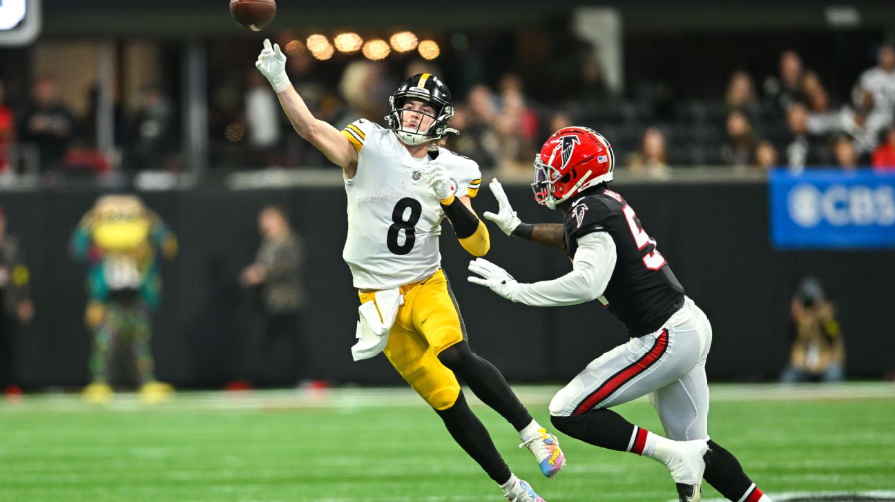 Steelers make it 2 in a row with 19-16 win over Falcons