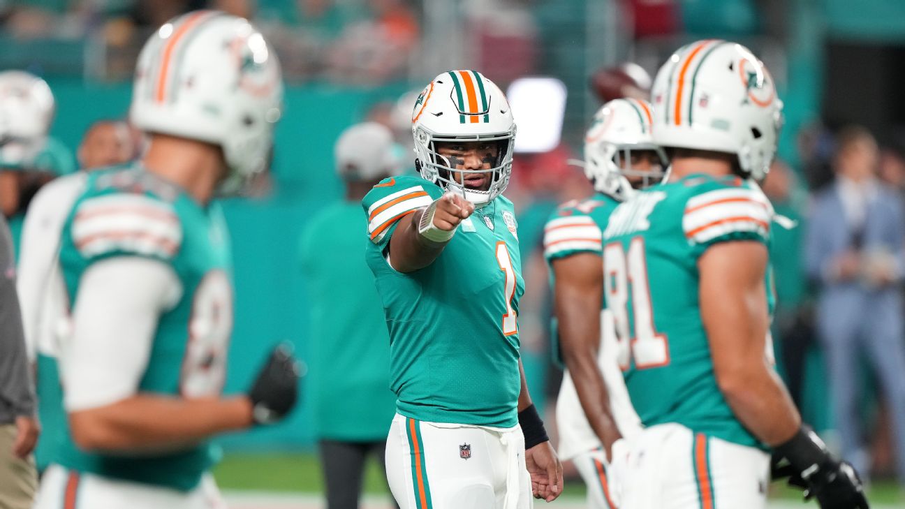 NFL: Tua Tagovailoa, de los Miami Dolphins, se perderá un nuevo juego por  conmoción cerebral - CaracolSports