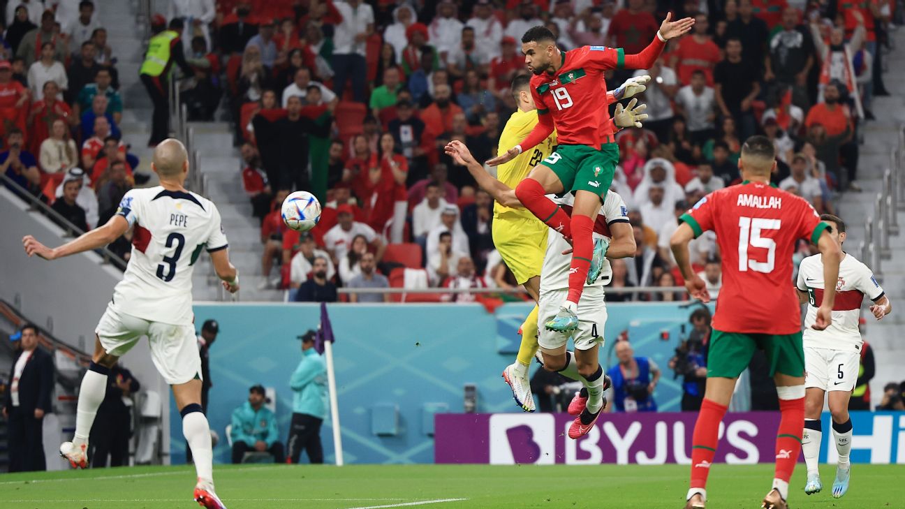 Morocco vs Portugal 2022 FIFA World Cup, Quarterfinals Football