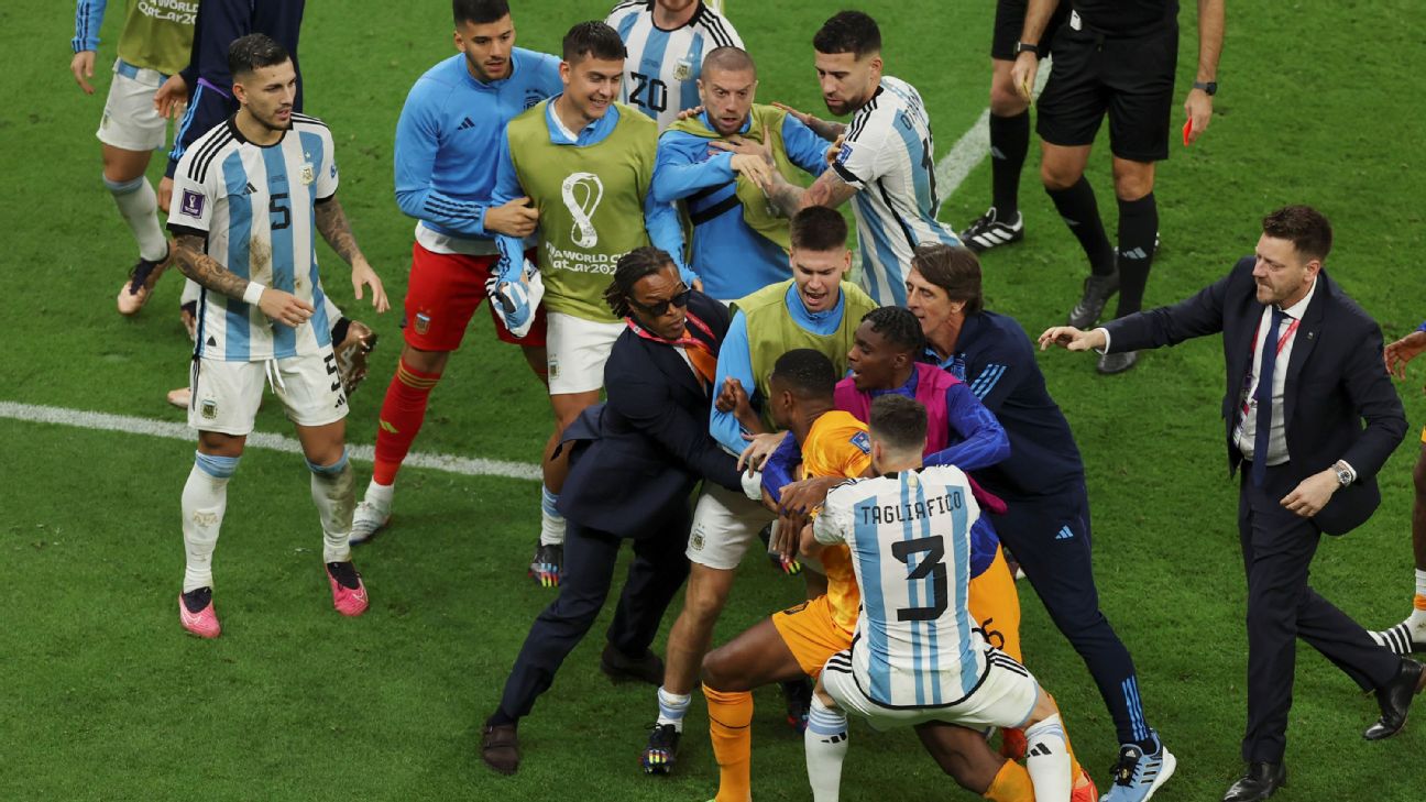 FIFA charges Argentina for disorder during QF