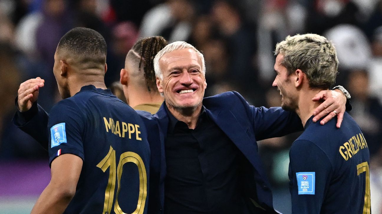 Deschamps: France 'lucky' to beat superb England