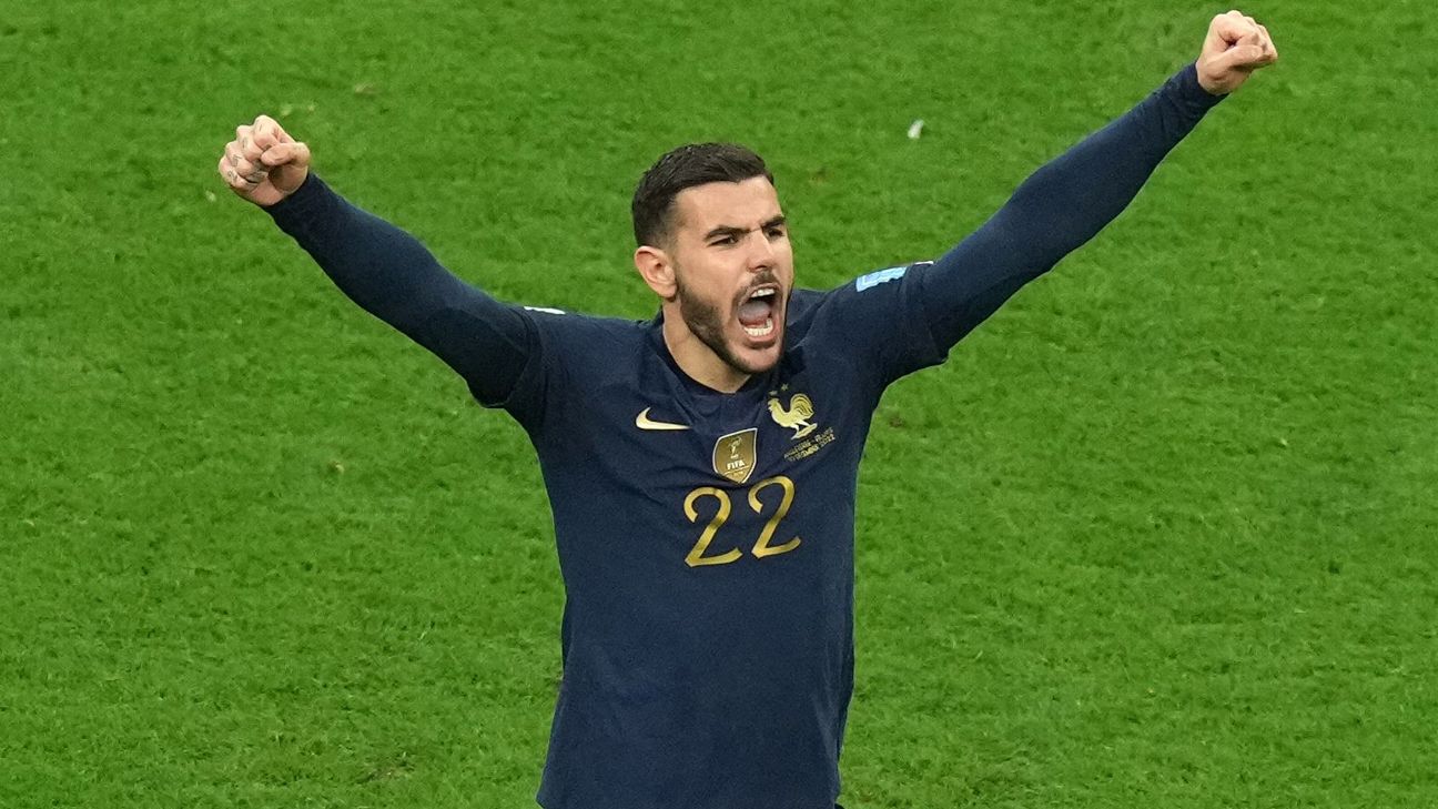 Transfer Talk Man City Tracking France World Cup Star Theo Hernandez