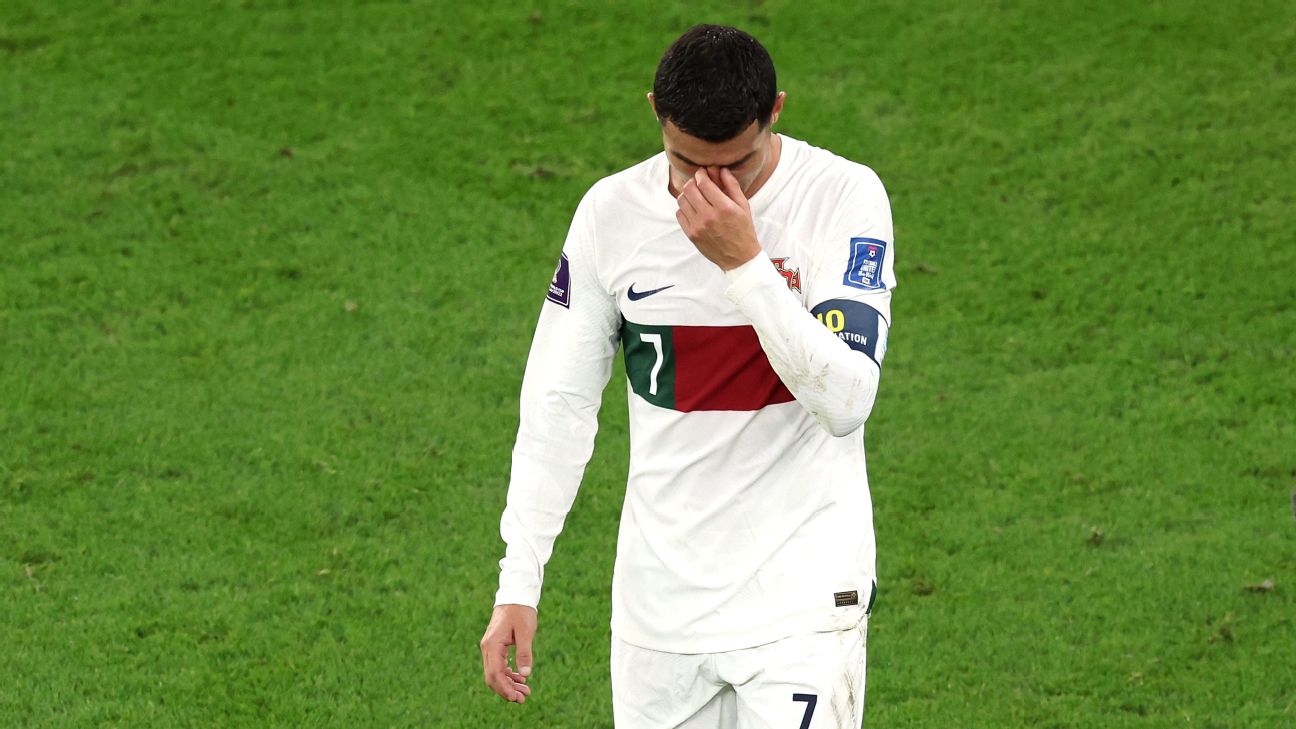 Ronaldo In Tears After What Could Be His Final World Cup - The New