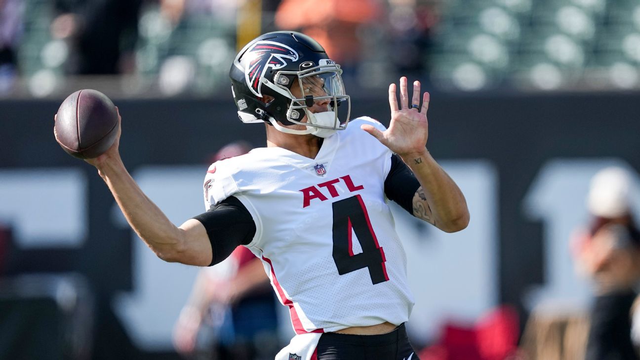 Desmond Ridder to take over as Falcons' starting quarterback