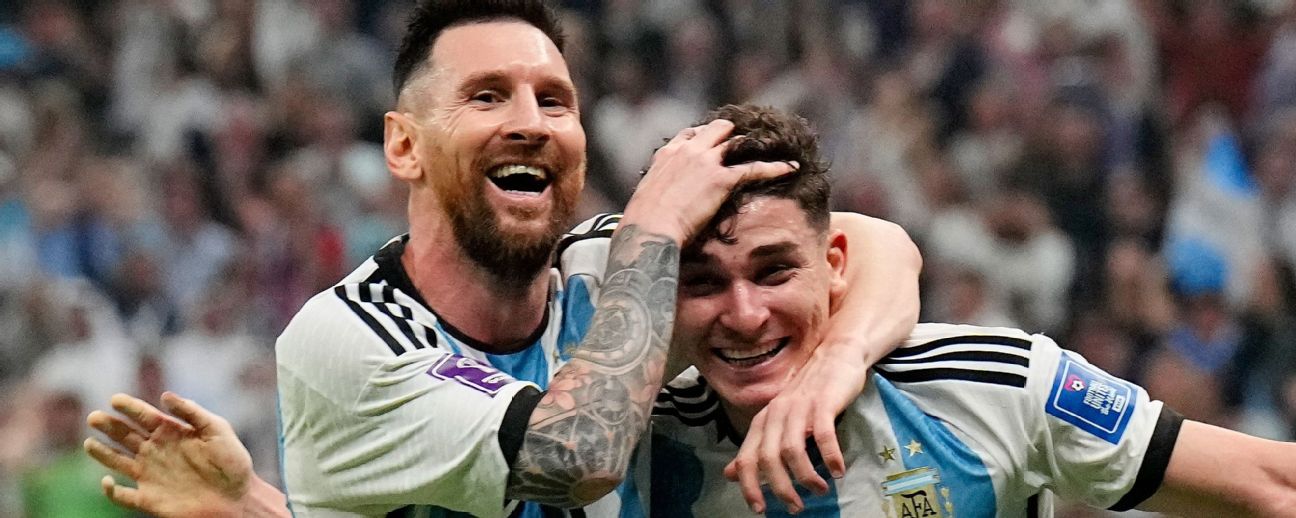 Messi, Alvarez inspire Argentina into World Cup final