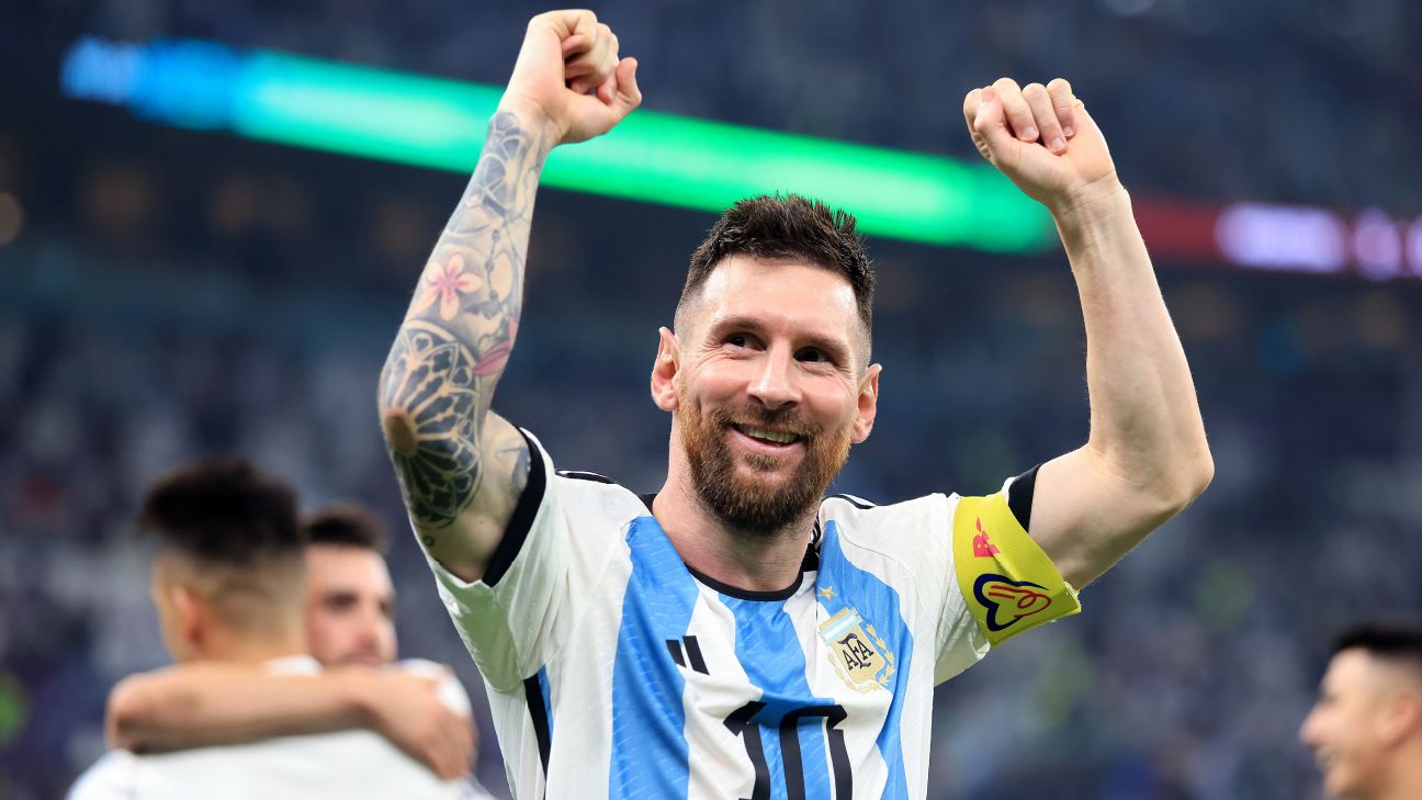 Messi comemora classificação para final: Este grupo é uma loucura