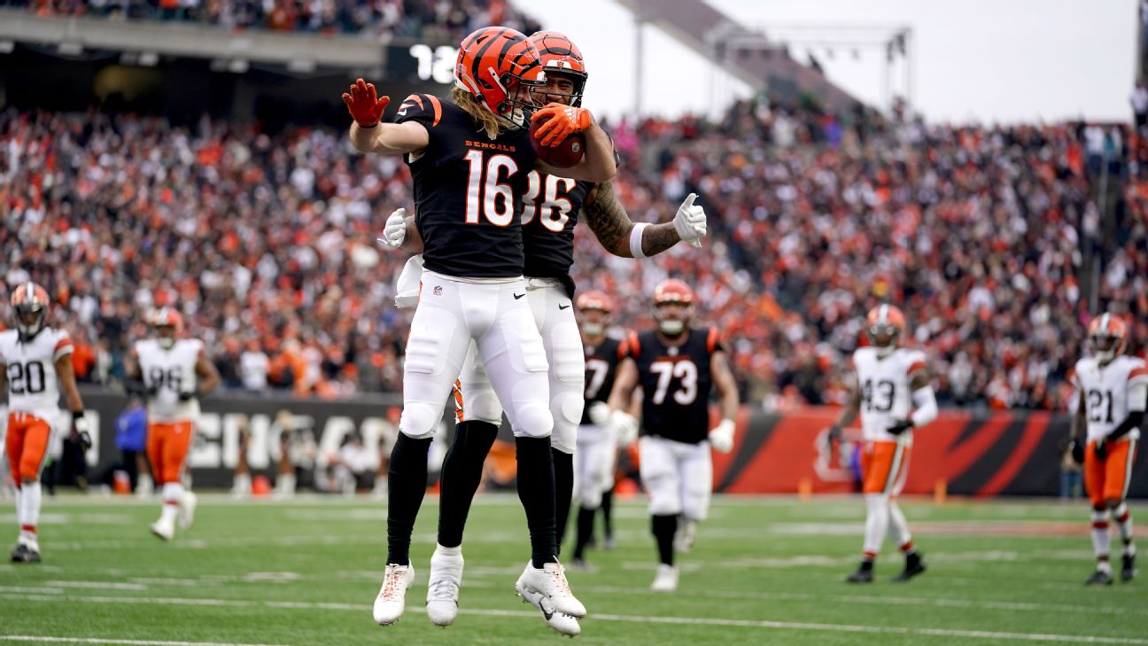 Bengals WR Tee Higgins scores trick play touchdown in Super Bowl 2022