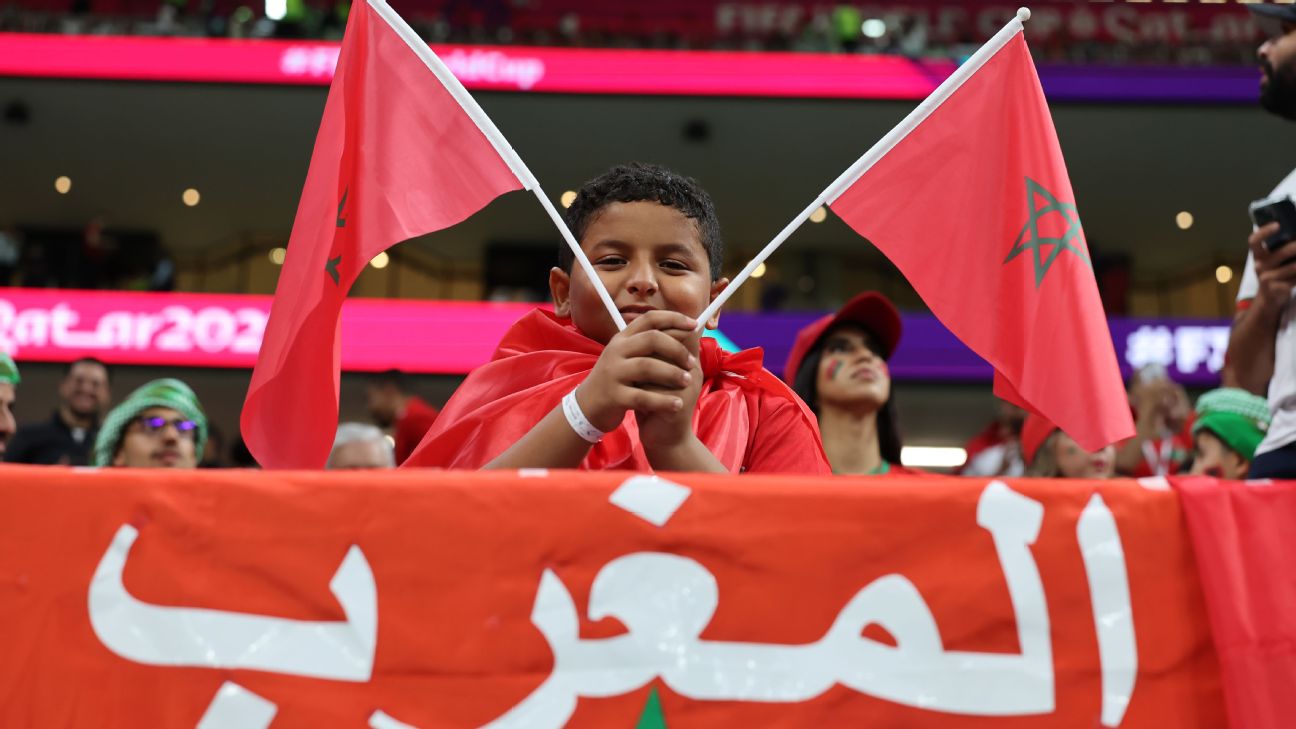 ESPN on X: HISTORY MADE! Morocco becomes the first African team to reach  the World Cup semifinals 