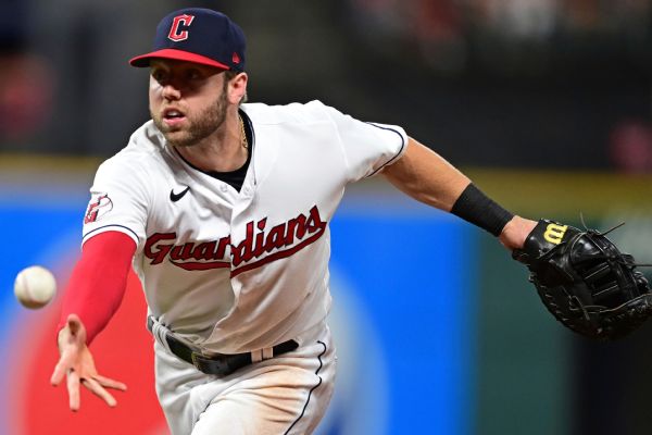 Brewers acquire infielder Miller from Guardians