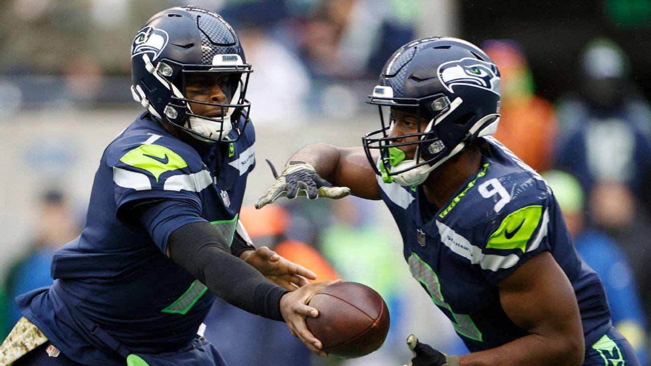 Seahawks without RBs Walker and Dallas versus Panthers game