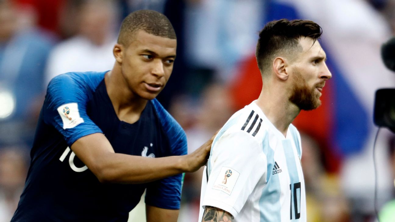 Com holofotes em Messi e Mbappé, Argentina e França decidem a